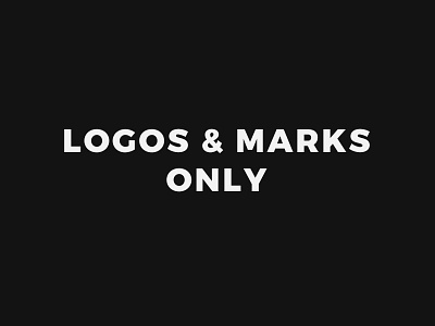 Logos & Marks Only design graphic icons logos logotypes marks portfolio