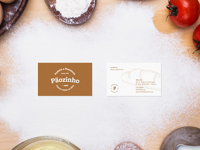 Pãozinho Bakery - Brand design bakery brand branding design graphic logo logotype