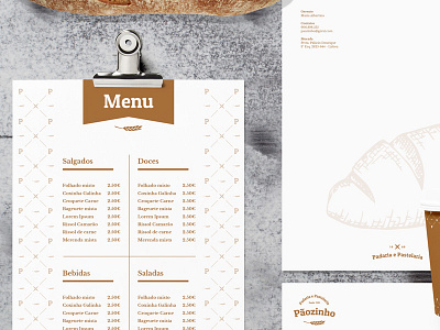 Pãozinho Bakery - Brand design