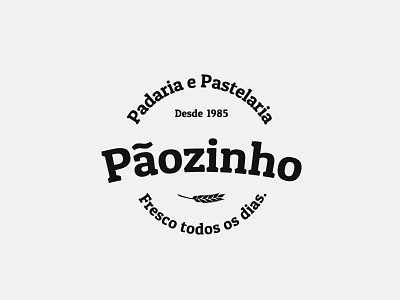 Pãozinho Bakery - Brand design bakery brand branding design graphic logo logotype