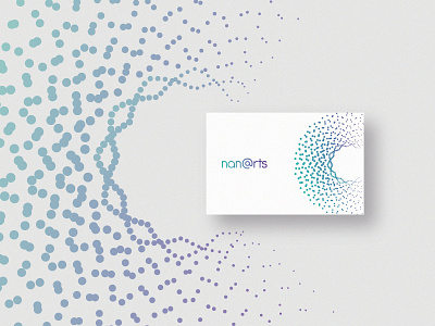 Nanoarts - Visual Identity System brand branding logo logotype nanoarts nanoparticles science