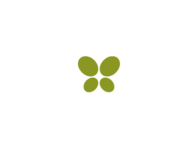 Olives + Butterfly - WIP butterfly logo logotype mark olives symbol