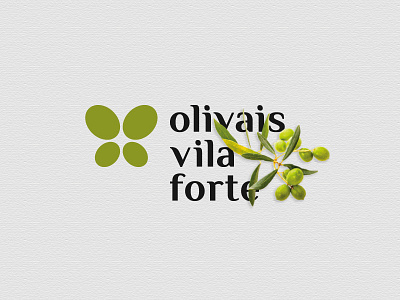 Butterfly + Olives brand branding design logo logotype