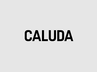 CALUDA - brand design brand branding caluda design graphic design logo logotype studio
