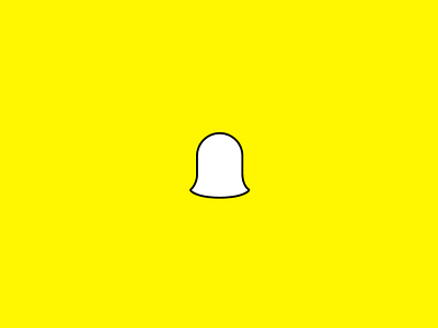 Snapchat minimal logo branding design ghost graphic design logo logotype snapchat