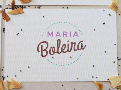 Maria Boleira Mark boleira brand branding cakes lettering logo logotype maria mark stamp typography