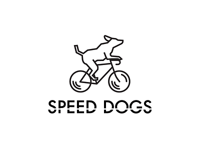 Speed Dogs ball basketball bike dog dogs logo speed sports