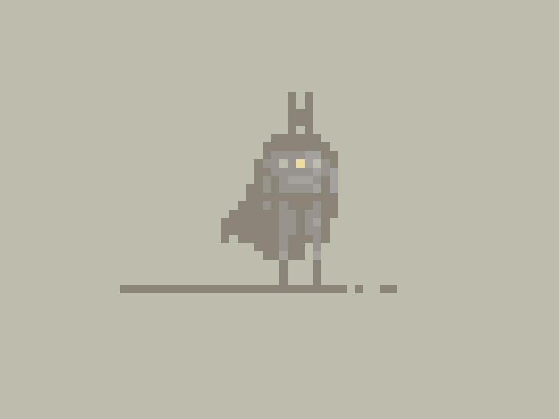 The Batman animation art batman illustration pixel