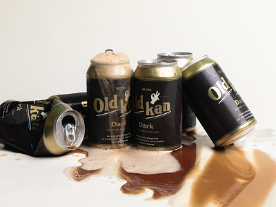 Old Kan - Packaging 12oz beer brewery cans oakland old kan packaging retro sanfrancisco