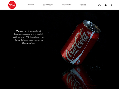 Daily UI 012 cocacola daily 100 challenge dailyuichallenge design ui ux web