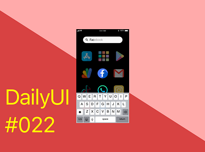 Daily UI 022 022 daily 100 challenge dailyuichallenge design search ui ux web