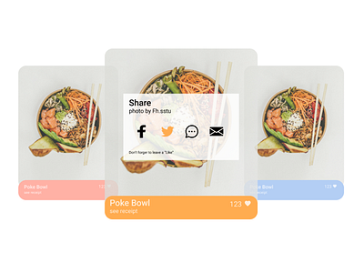 Daily UI 010 - Social Share