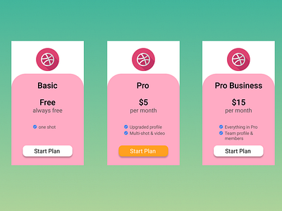 Daily UI 030 - Pricing