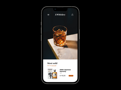 Whiskey amazon button buy color daily 100 challenge dailyuichallenge design google iphone logo menu mobile sold top sold ui ux web whiskey zara
