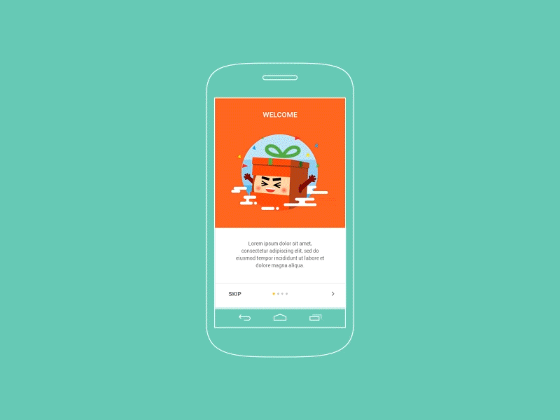 eKado onboarding page ecommerce gif illustration onboarding ui walkthrough