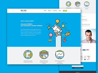 More Landing Page