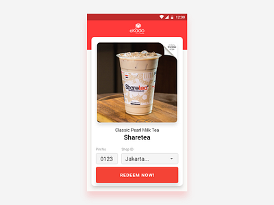 eKado Redeem Page android app ecommerce ekado graphic design page reward voucher