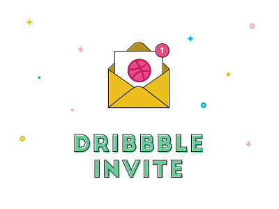 Dribbble Invitation design draft draftday dribbble giveaway icon invitation invite player portfolio