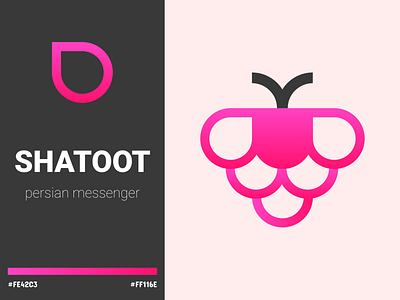 Shatoot Logo branding design logo messengers