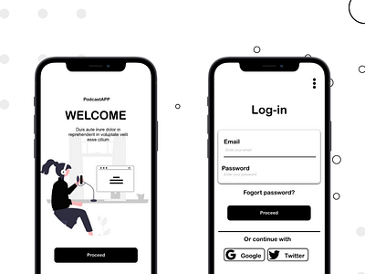 login screen ui branding design graphic design typography ui website