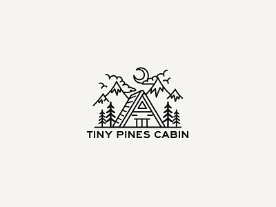 Logo for Tiny Pines Cabin