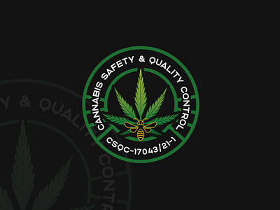 Logo Design for Cannabis Safety N Quality Control