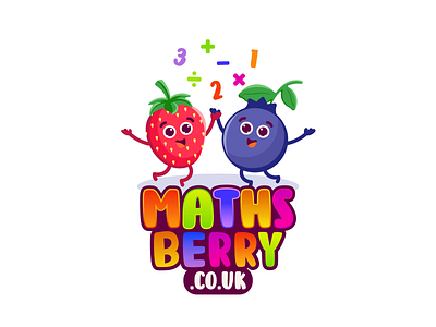 Fruit Logo blueberry blueberry logo fruit fruit logo math math logo strawbeey logo strawberry