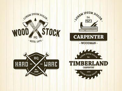 Carpentry Emblems