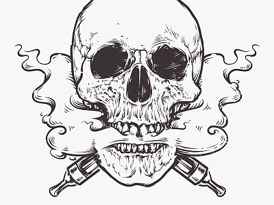 Vaping Skull 2