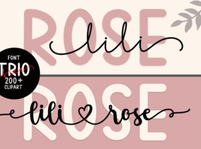 Lilirose Fonts