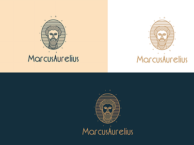 MARCUSAURELIUS. LOGO art branding design flat graphic design illustration illustrator logo logo design minimal monoline vector