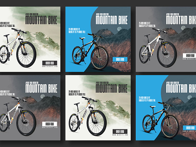 Bicycle Social Media Post Banner Template ads post banner banner ads banner design bicylce post branding design facebook facebook cover facebook post flyer graphic design instagram instagram post offer banner post post banner social media square template