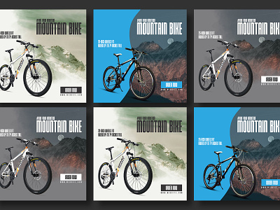 Bicycle Social Media Post Banner Template