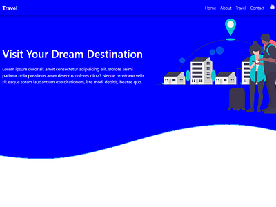 The journey you dream of on the website app bootstrap bootstrap4 design frontend illustration landingpage ui ux web web design webdesign