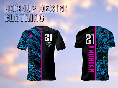 MOCKUP DESIGN JERSEY CLOTHING