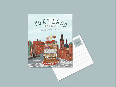 Portland Maine PostCard