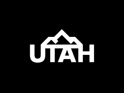 Utah Mtn Wordmark apparel design design graphic design typography wordmark