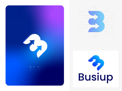 Busiup Modern Logo Design