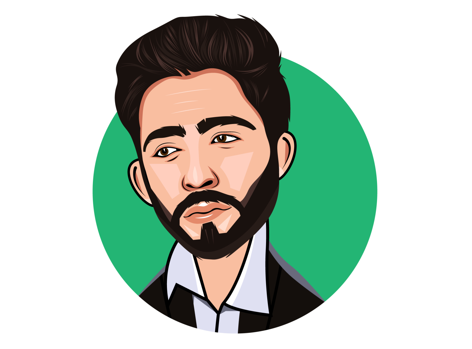 Vector Avatar by Uttam Das on Dribbble