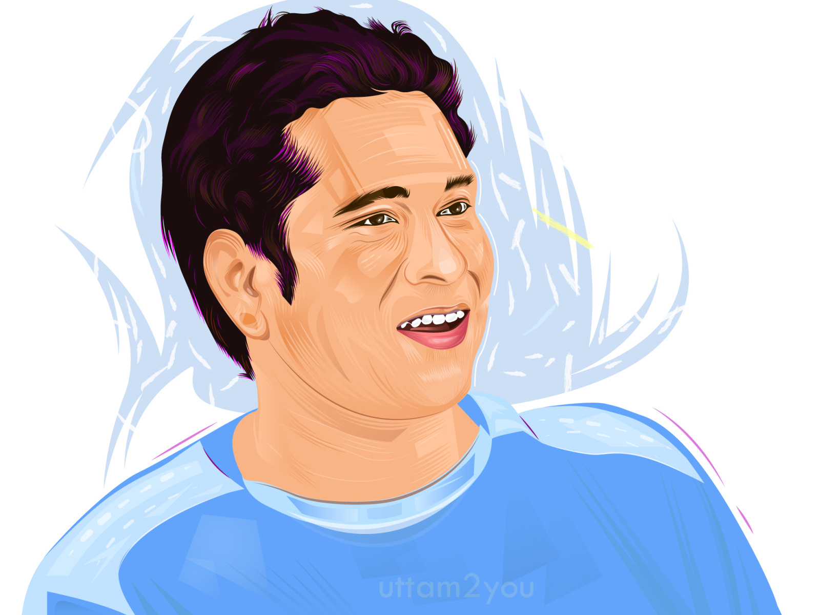 Portrait_@ by Uttam Das on Dribbble