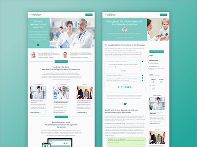 Healthcare SaaS Information Website branding design desktop ux ui web website