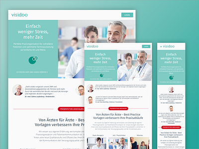 Healthcare SaaS Information Website - Responsive