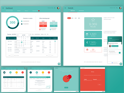 Healthcare SaaS branding design desktop saas service ui ux web webapp