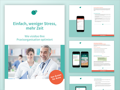 Healthcare SaaS Medical Practice Organization Broschuere