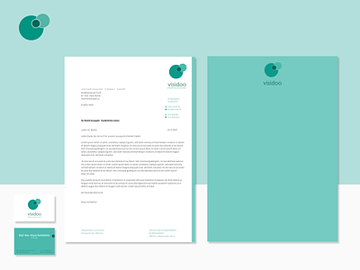 Healthcare Startup Business Paper branding design print