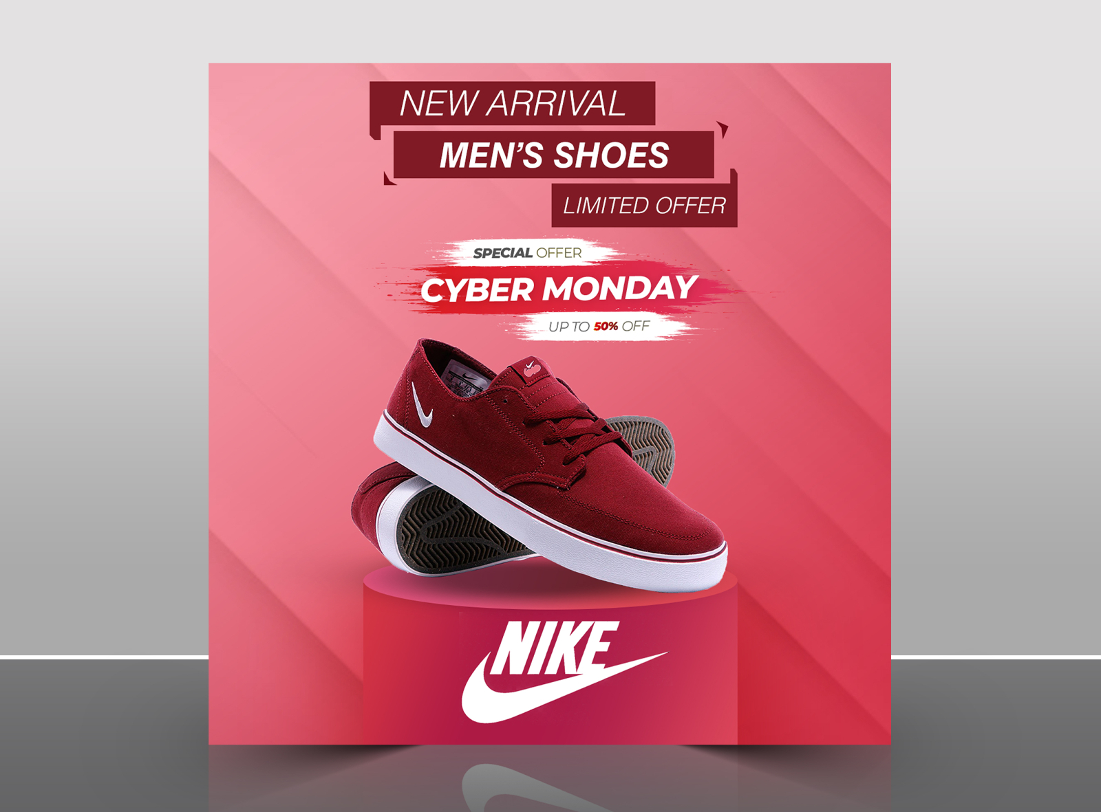 Nike Shoe Advertisement