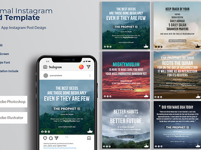 Ramadan Instagram AD Design