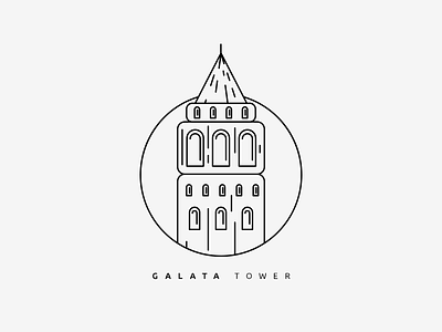 Galata Tower beyoglu galata galata tower icon istanbul turkey