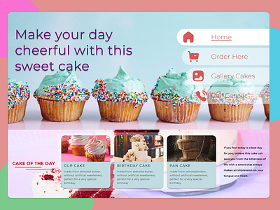 Landing Page Cake