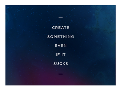 Create create galaxy inspiration light sky type typography